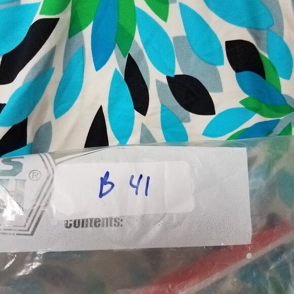 Jamaica Bay 10 Padded Bikini Tankini Swim Top Adjustable Size 10 Swim Suit - Picture 2 of 10